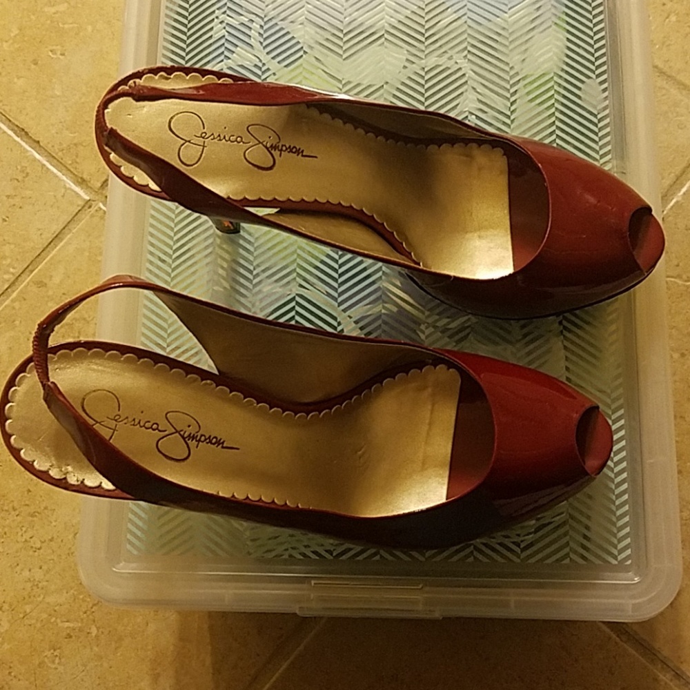 🐞JESSICA SIMPSON PUMPS🐞 - Picture 2 of 4